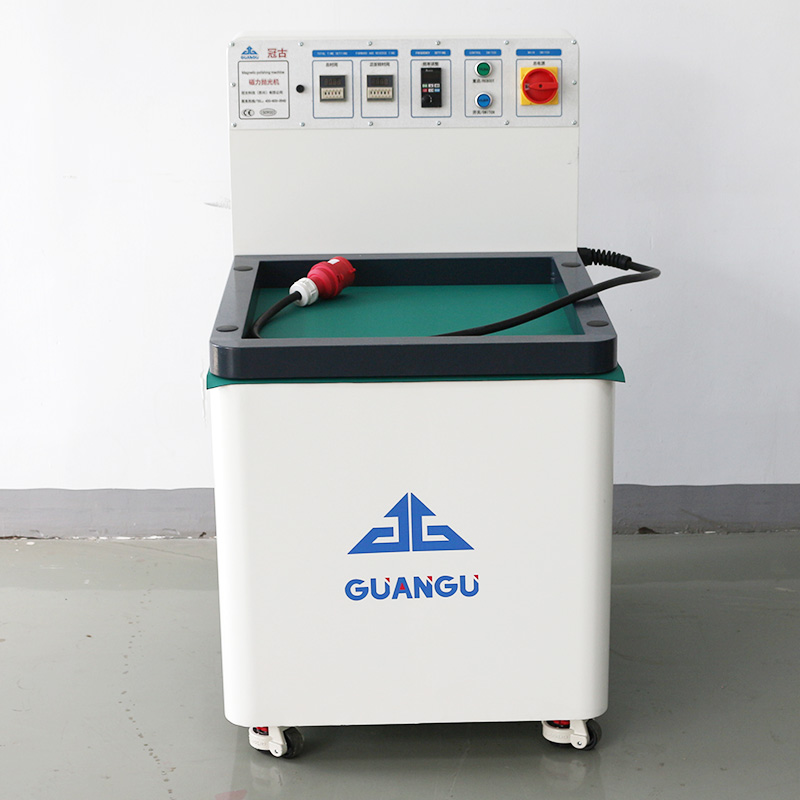 Deoxidation magnetic polishing machine