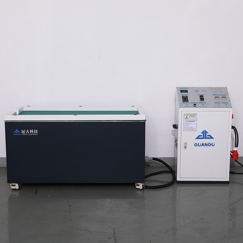 DUAL STATION TRANSLATIONAL MAGNETIC ABRASIVE POLISHING MACHINE GG1980